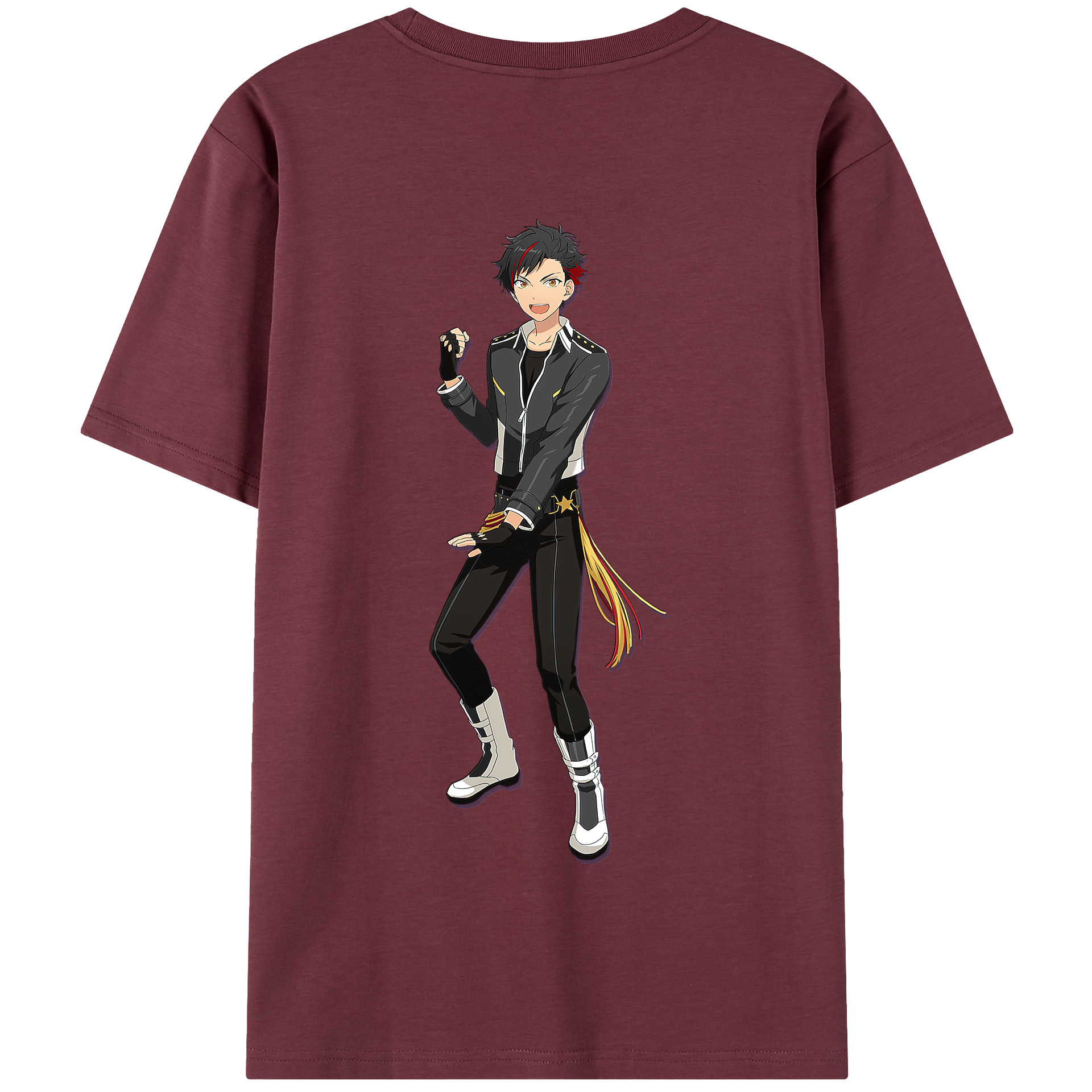 （画像用） あんさんぶるスターズ! Ensemble Stars 綿100％半袖Tシャツ（背面プリント）
